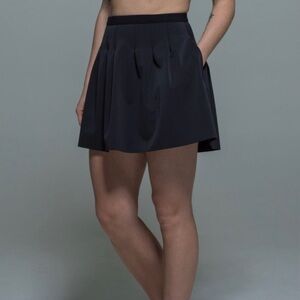 NWT Lululemon Future Varsity Skirt Black Size 6